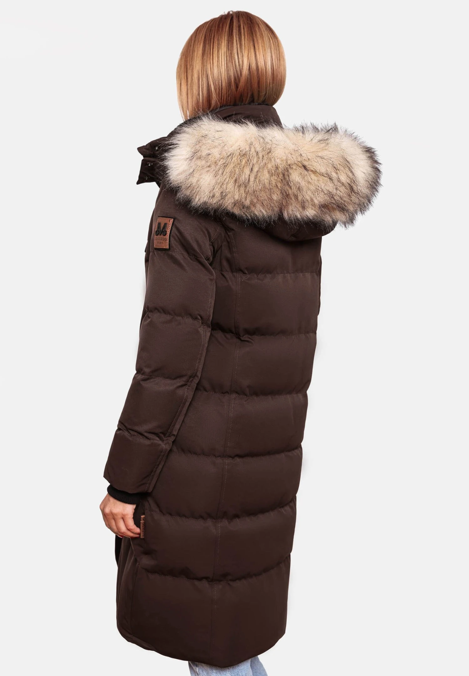 Marikoo Cappotto InvernaleDark Choco Donna Cappotti M5M21U017-O12 4 Marikoo Cappotto InvernaleDark Choco Donna Cappotti M5M21U017-O12 - immagine 2