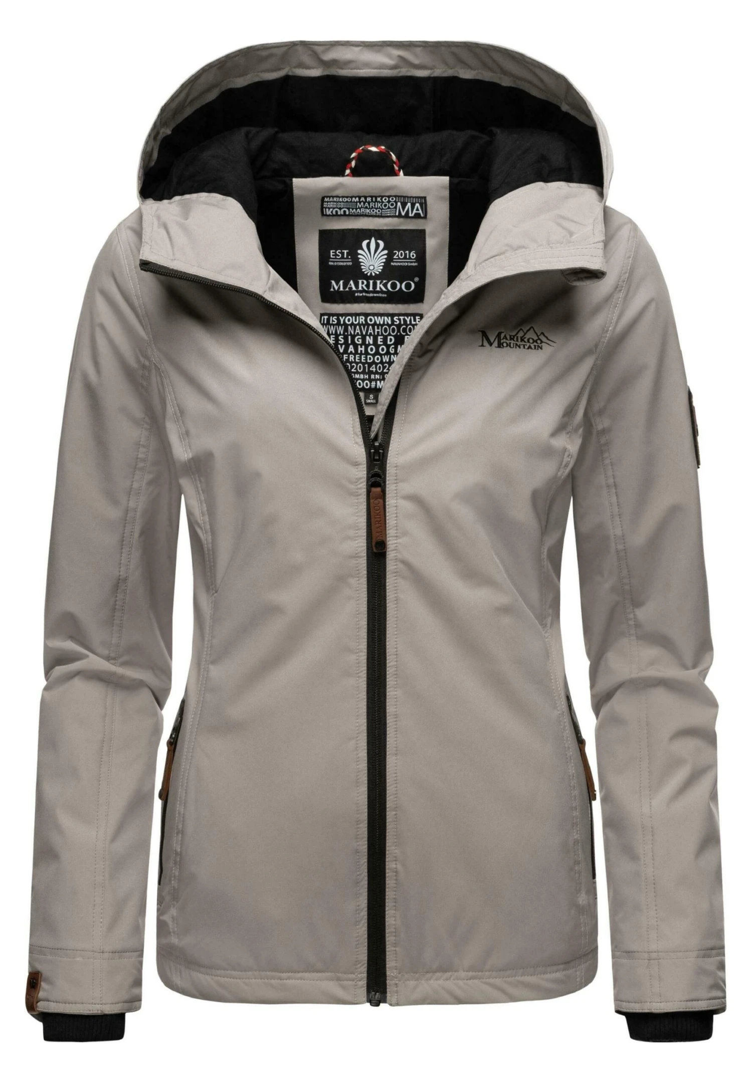 Marikoo BrombeereGiacca OutdoorZinc Grey Donna Giacche E Blazer M5M21U010-C12 3 Marikoo BrombeereGiacca OutdoorZinc Grey Donna Giacche E Blazer M5M21U010-C12