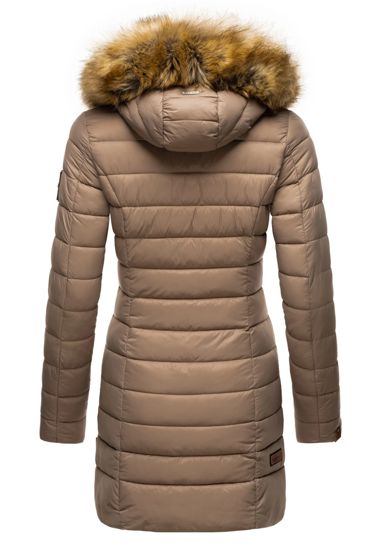 Marikoo SteppCappotto InvernaleTaupe Donna Cappotti M5M21U001-B11 4 Marikoo SteppCappotto InvernaleTaupe Donna Cappotti M5M21U001-B11 - immagine 2