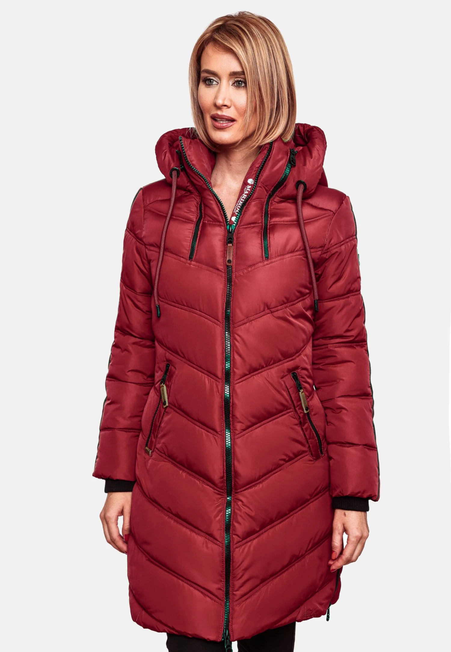 Marikoo Armasa - Cappotto Invernale - Blood Red 3 Marikoo Armasa - Cappotto Invernale - Blood Red