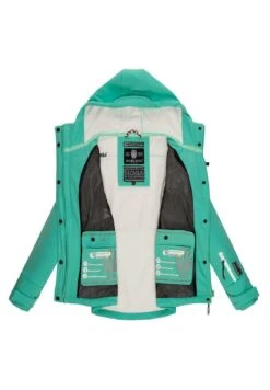 Marikoo FunktionsGiacca OutdoorAqua Green Donna Giacche E Blazer M5M21G00J-M12 -Marikoo fc765fb0059f4b4f95ac14eded3d2366